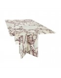 Table- salle- à-manger-en- marbre*blanc Calacatta-Viola-myhomeinwhite.com