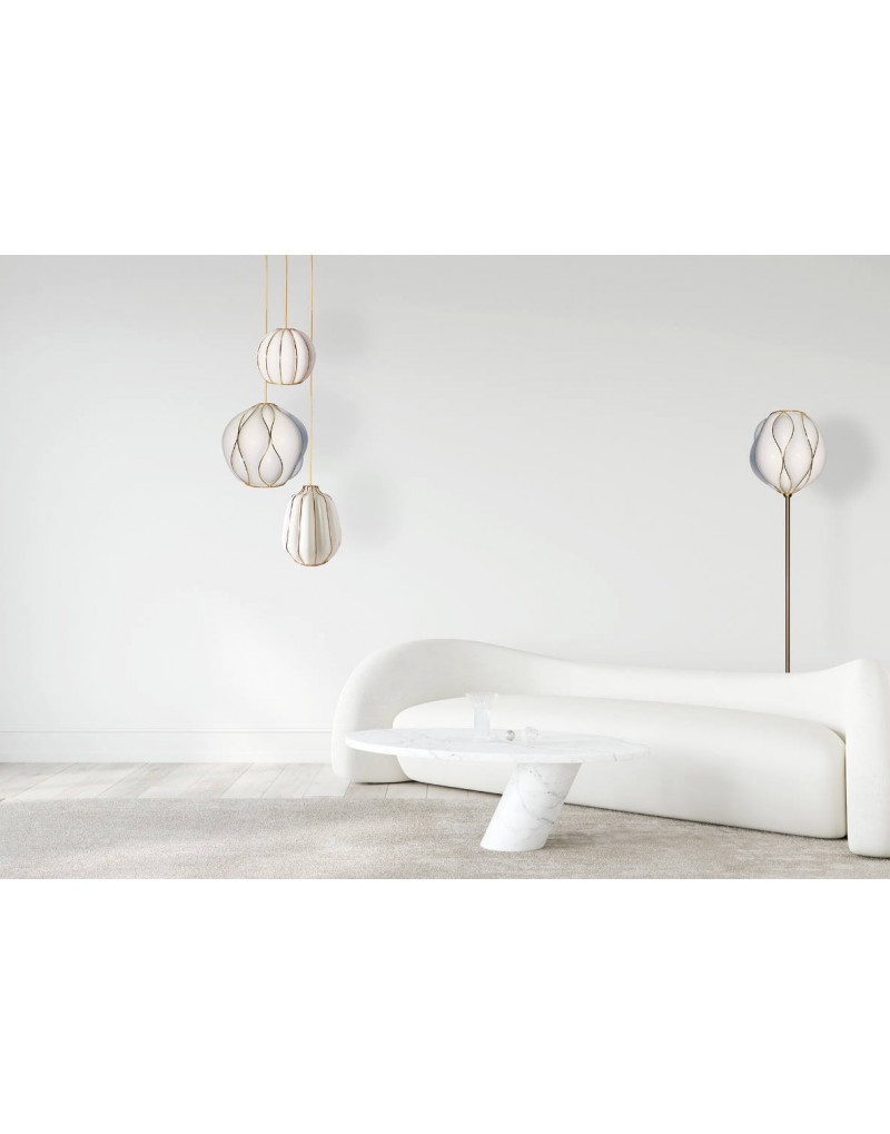 applique design blanche Casamance luminaire Myhomeinwhite
